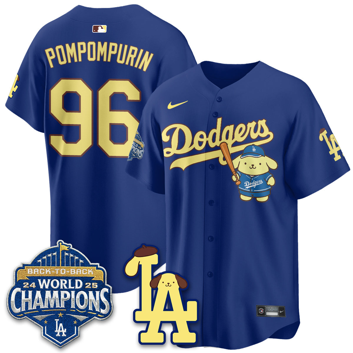 LAD Pompompurin Edition Vapor Jersey - Stitched