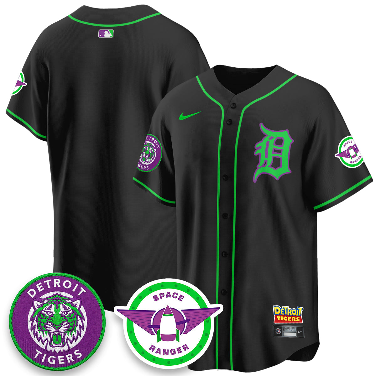 DET 2026 Space Ranger Edition Vapor Limited Jersey - Stitched