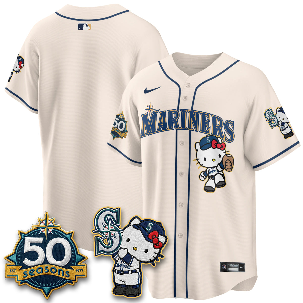 SEA x Meow KT Night Limited Teal Jersey - Stitched