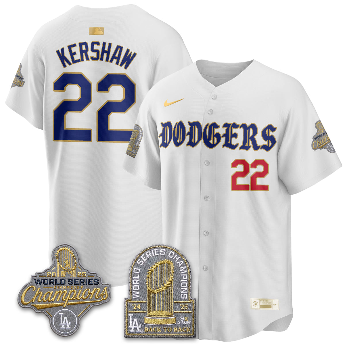 LAD Vapor Limited Jersey - Back to Back 9x Champs - All Stitched