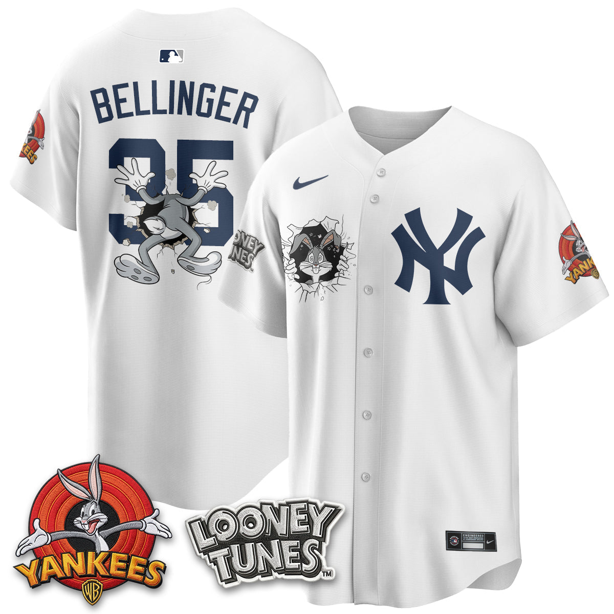 NYY x Bunny Vapor Limited Jersey V3- Printed