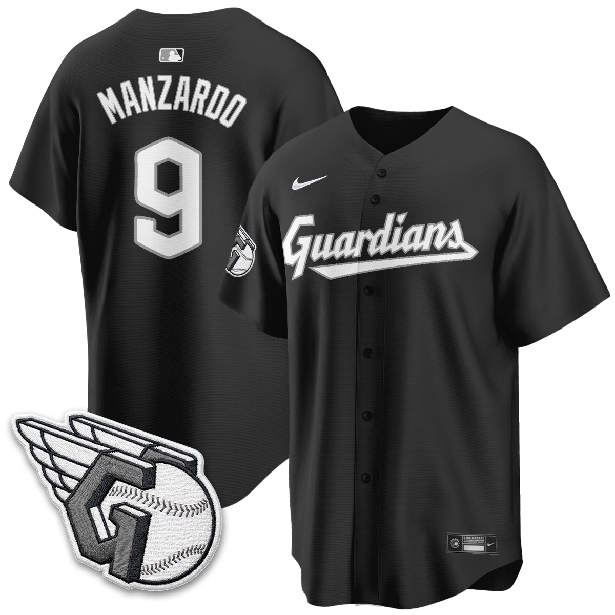 CLE 2026 Black Out Style Limited Vapor Jersey - All Stitched