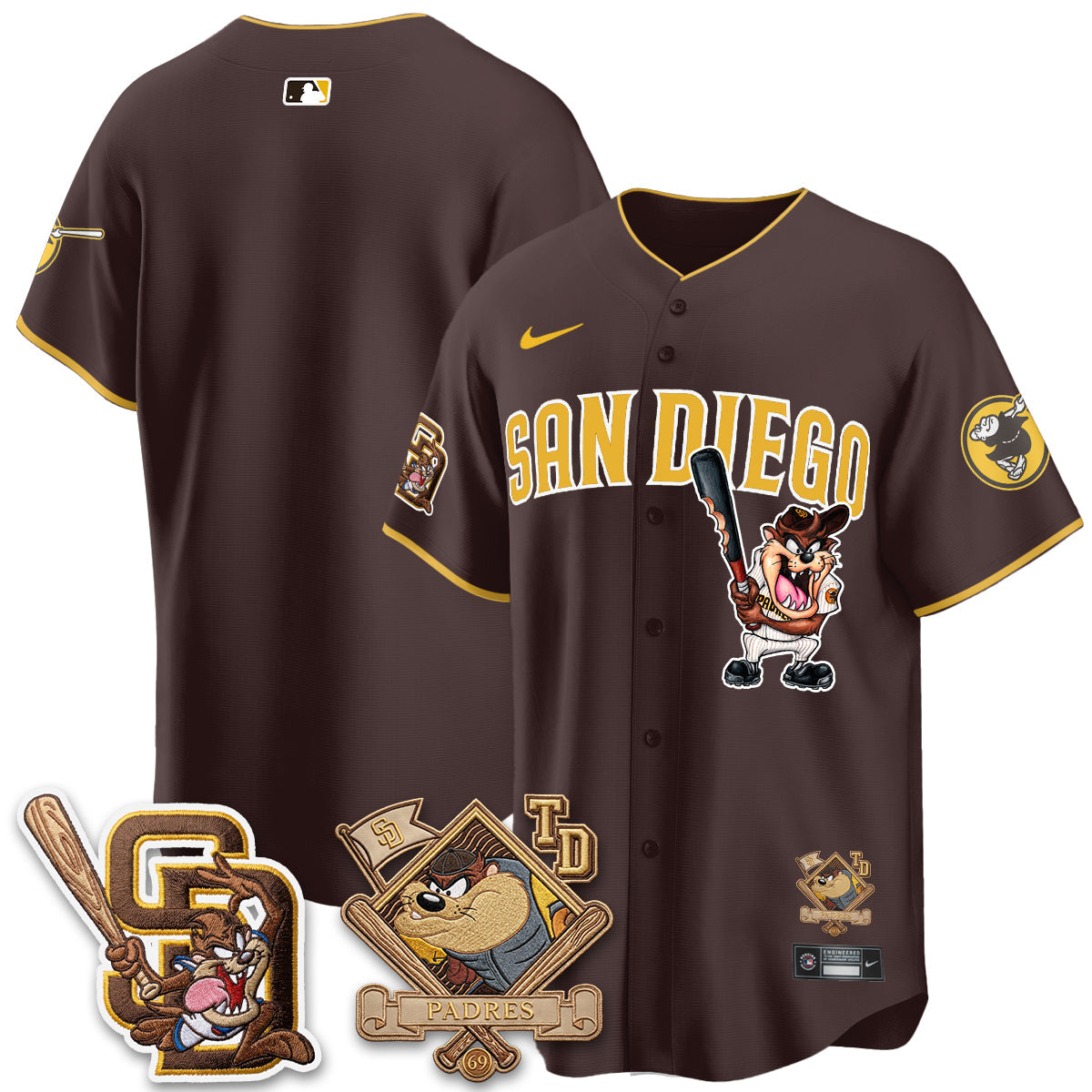 SD x Cat 2026 Vapor Limited Jersey - Stitched