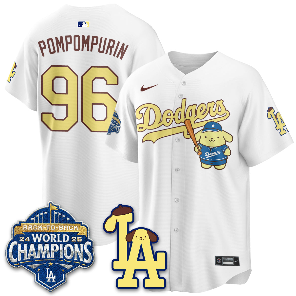 LAD Pompompurin Edition Vapor Jersey - Stitched
