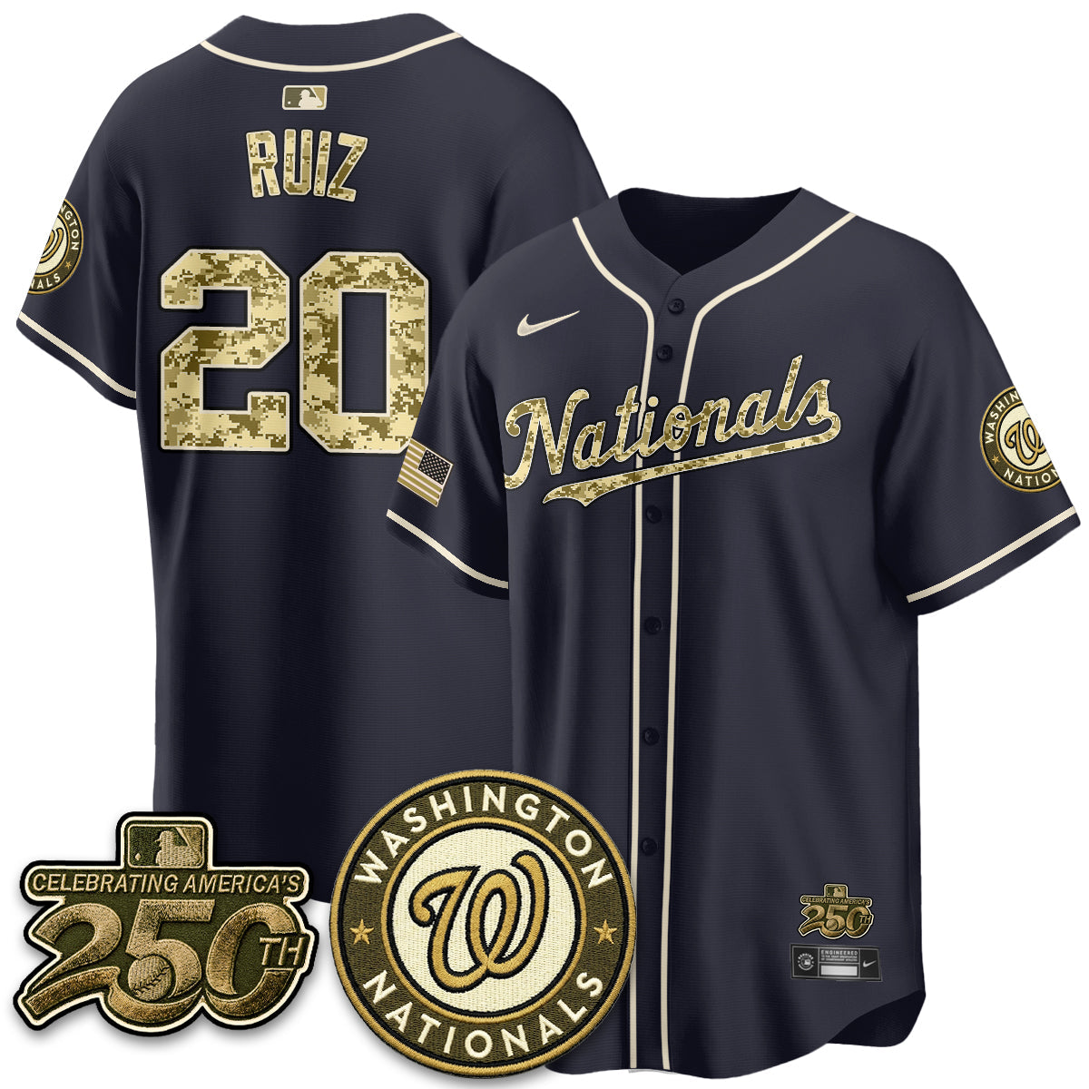 WSH Salute to Service 2026 Vapor Limited Jersey - Stitched