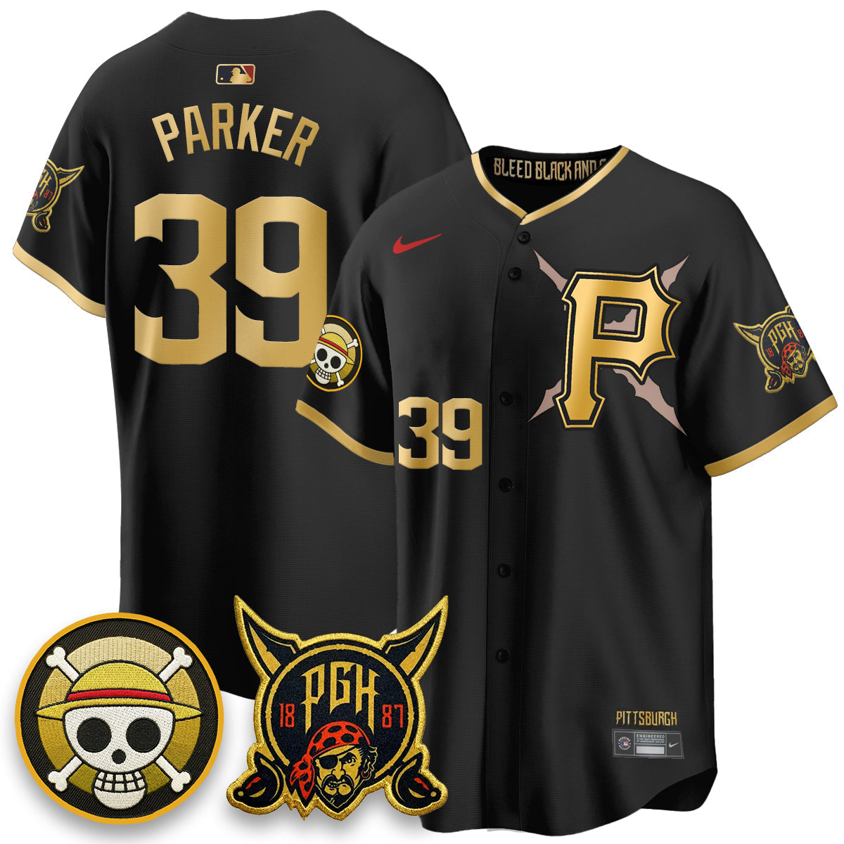 PIT 2026 City Connect x OP Vapor Limited Jersey - All Stitched