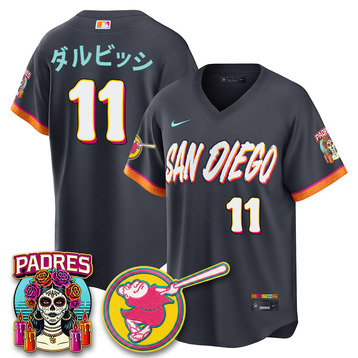 SD 2026 City Connect Vapor Limited Jersey - Stitched