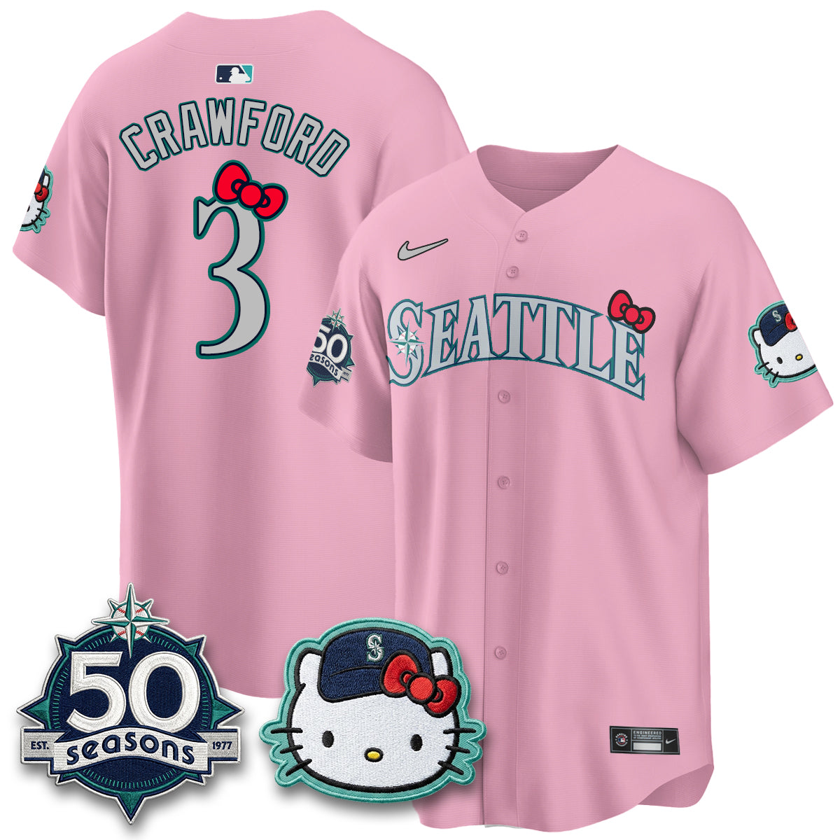 SEA x Meow KT Night Limited Jersey - All Stitched