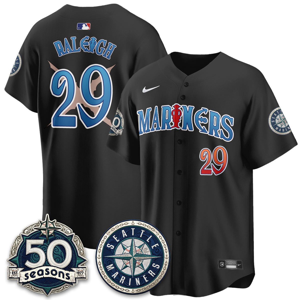 SEA x Japanese Cartoon Vapor Limited Jersey - Stitched