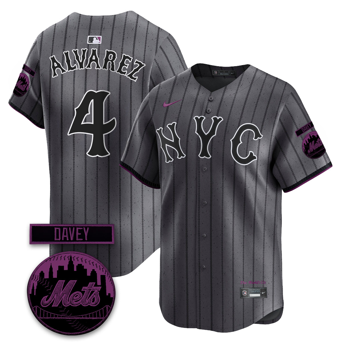 NYM 2026 Davey Johnson Memorial Vapor Limited Jersey - All Stitched