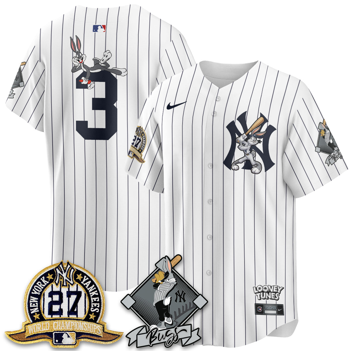 NYY Bunny Vapor Limited Jersey V2- Stitched