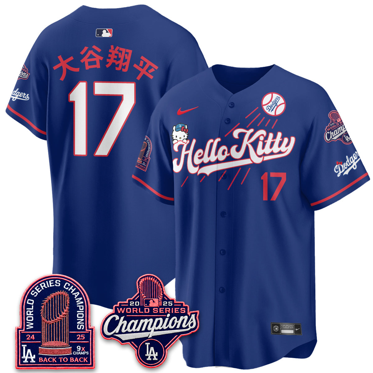 LAD x Hello Kitty Night 2026 Vapor Jersey - All Stitched - V3
