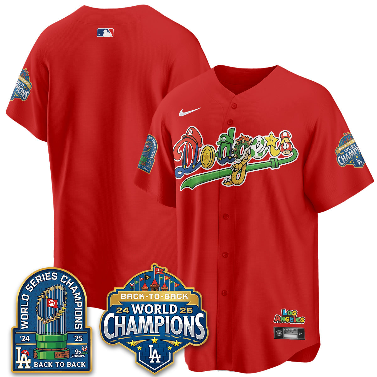 LAD x The Red Plumber Vapor Jersey - Printed