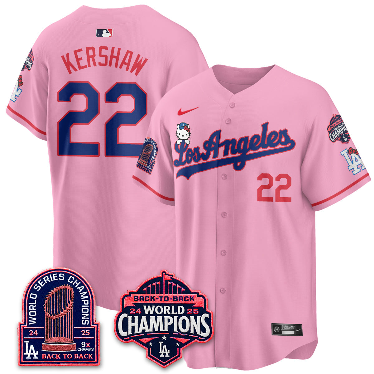 LAD x Hello Kitty Night 2026 Vapor Jersey - All Stitched - V2