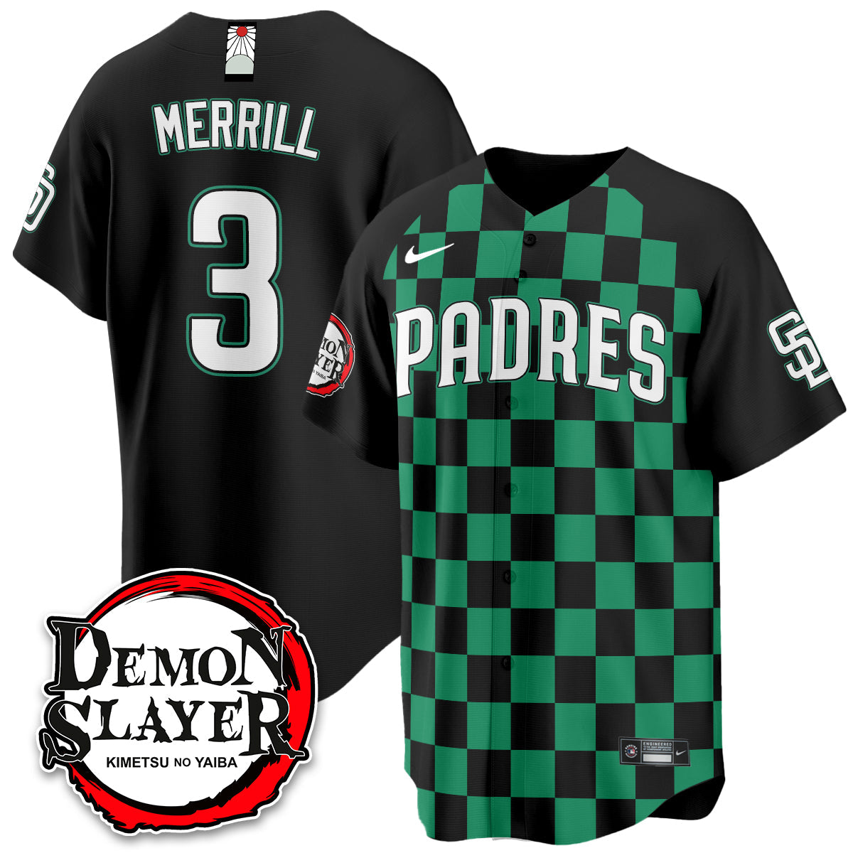 SD Demon Slayer Vapor Limited Jersey - Stitched