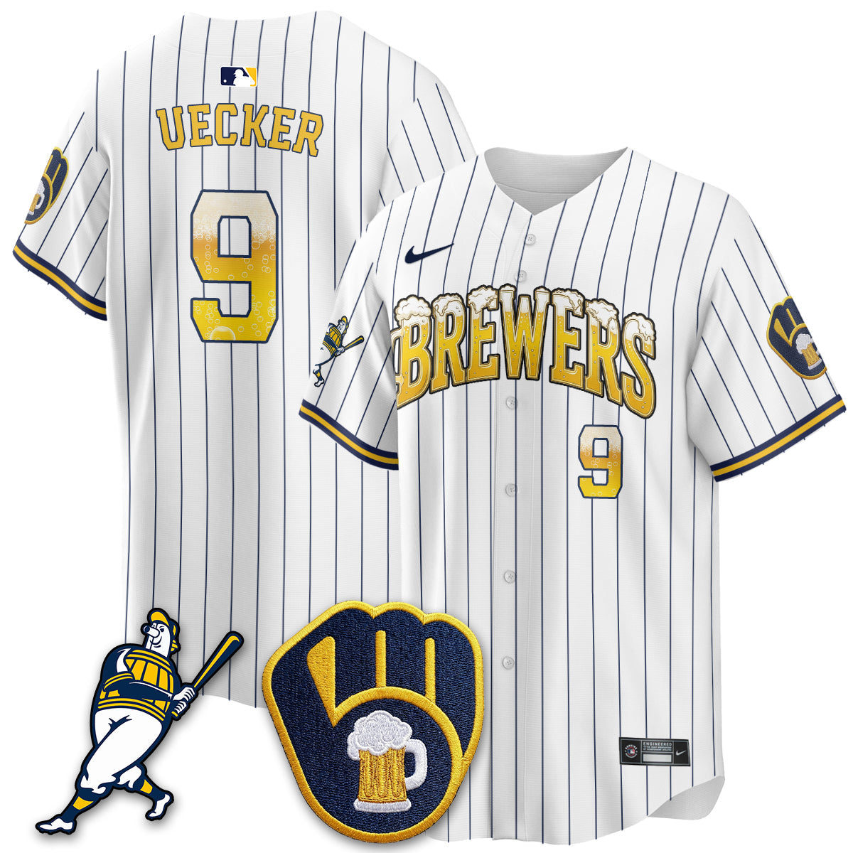 MIL "Pitcher & Pint" Edition Vapor Limited Jersey - Stitched