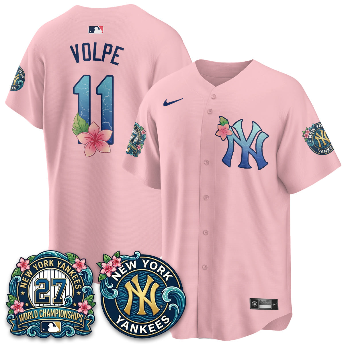 NYY "Aloha Spirit" Vapor Limited Jersey - Printed