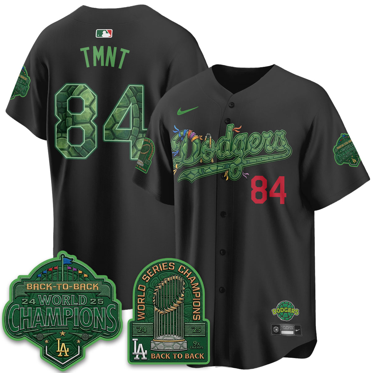 LAD x TMNT 2026 Vapor Jersey - Stitched