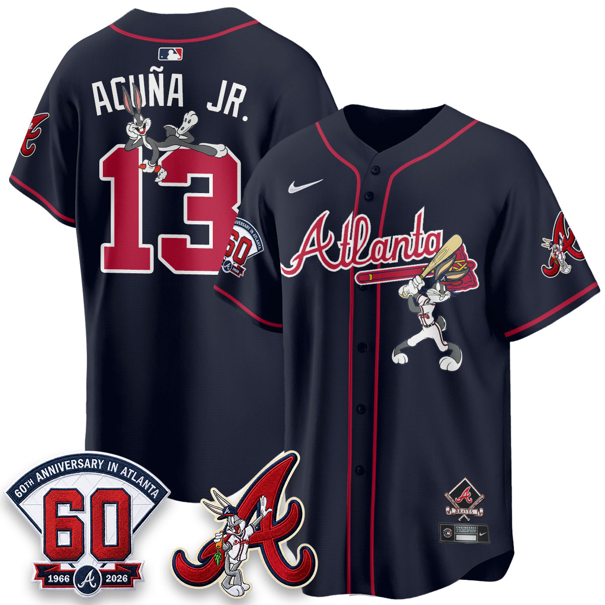 ATL x Bunny Vapor Premier Limited Jersey - Stitched