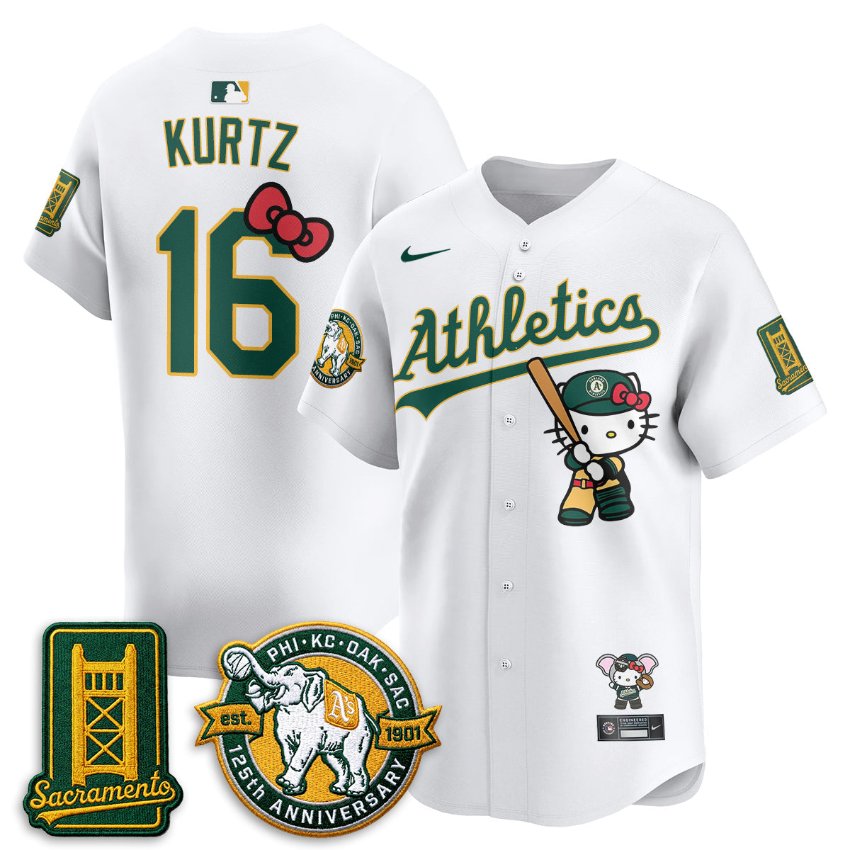 OAK x Meow KT 2026 Vapor Limited Jersey - Stitched