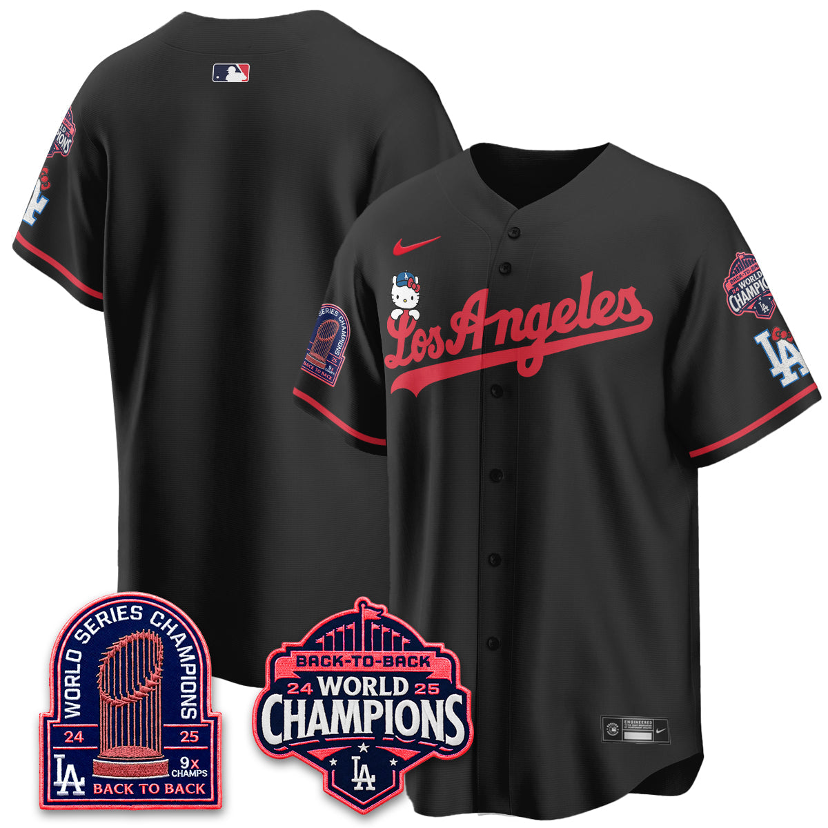 LAD x Hello Kitty Night 2026 Vapor Jersey - All Stitched - V2