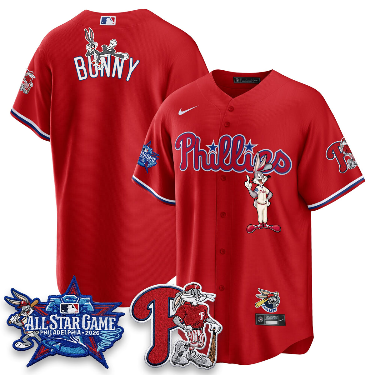 PHI x Bunny Vapor Premier Limited Jersey - Stitched