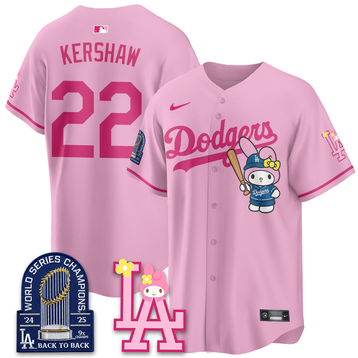 LAD My Melody Edition Vapor Jersey - Stitched