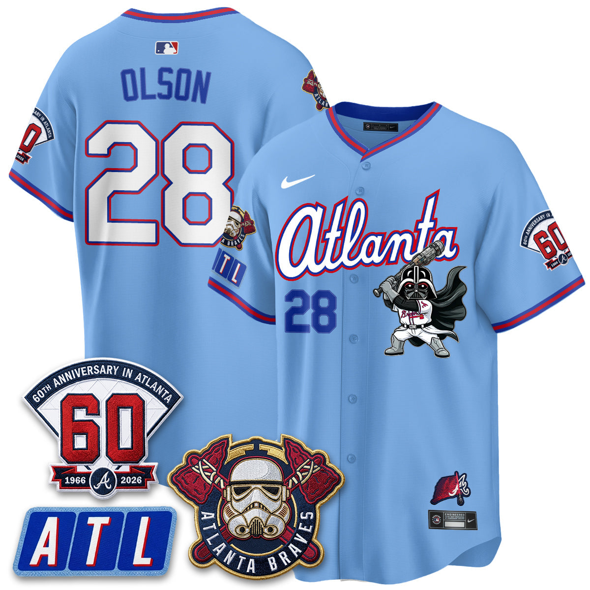 ATL x SW Vapor Limited Jersey - Stitched