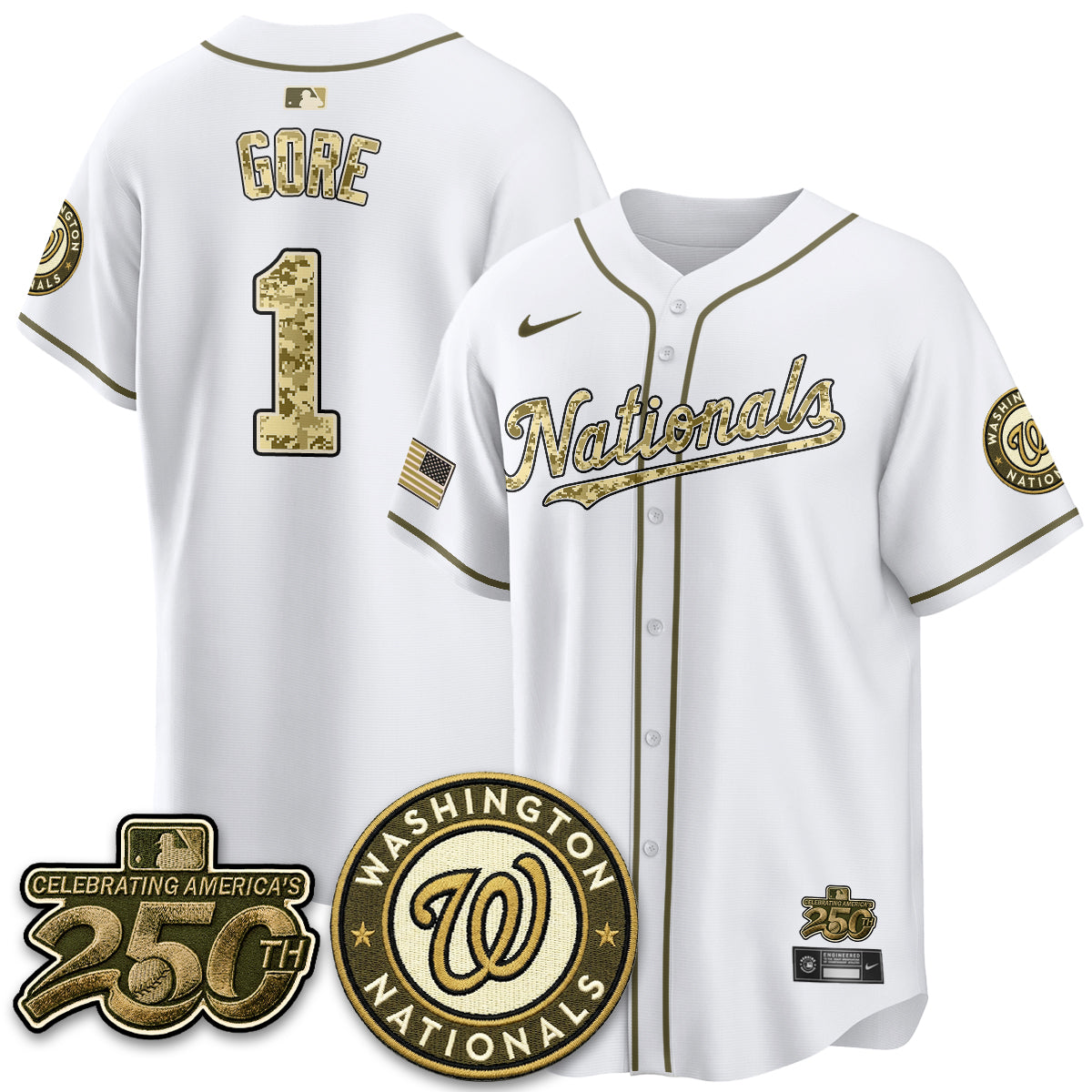 WSH Salute to Service 2026 Vapor Limited Jersey - Stitched