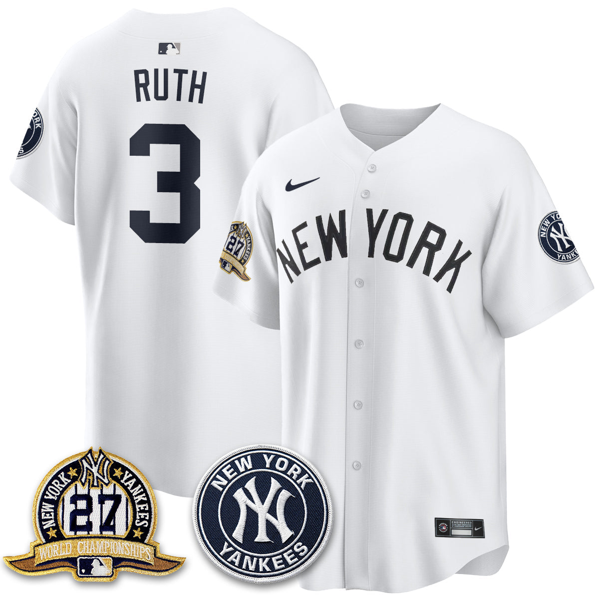 NYY Alternate Jersey - All Stitched