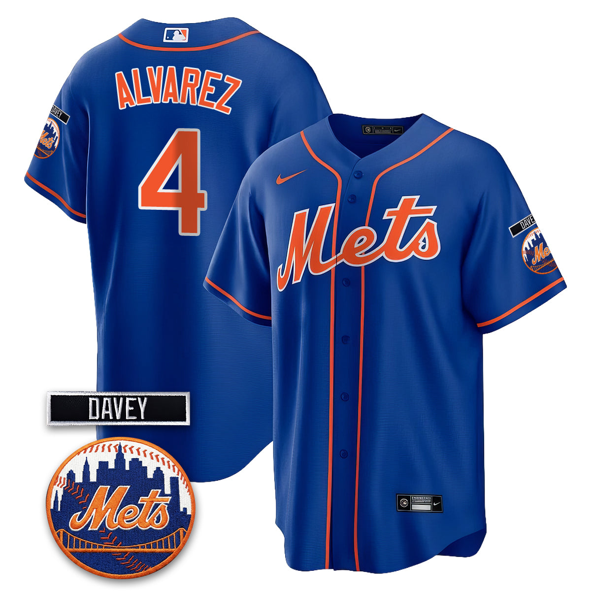 NYM 2026 Davey Johnson Memorial Vapor Limited Jersey - All Stitched