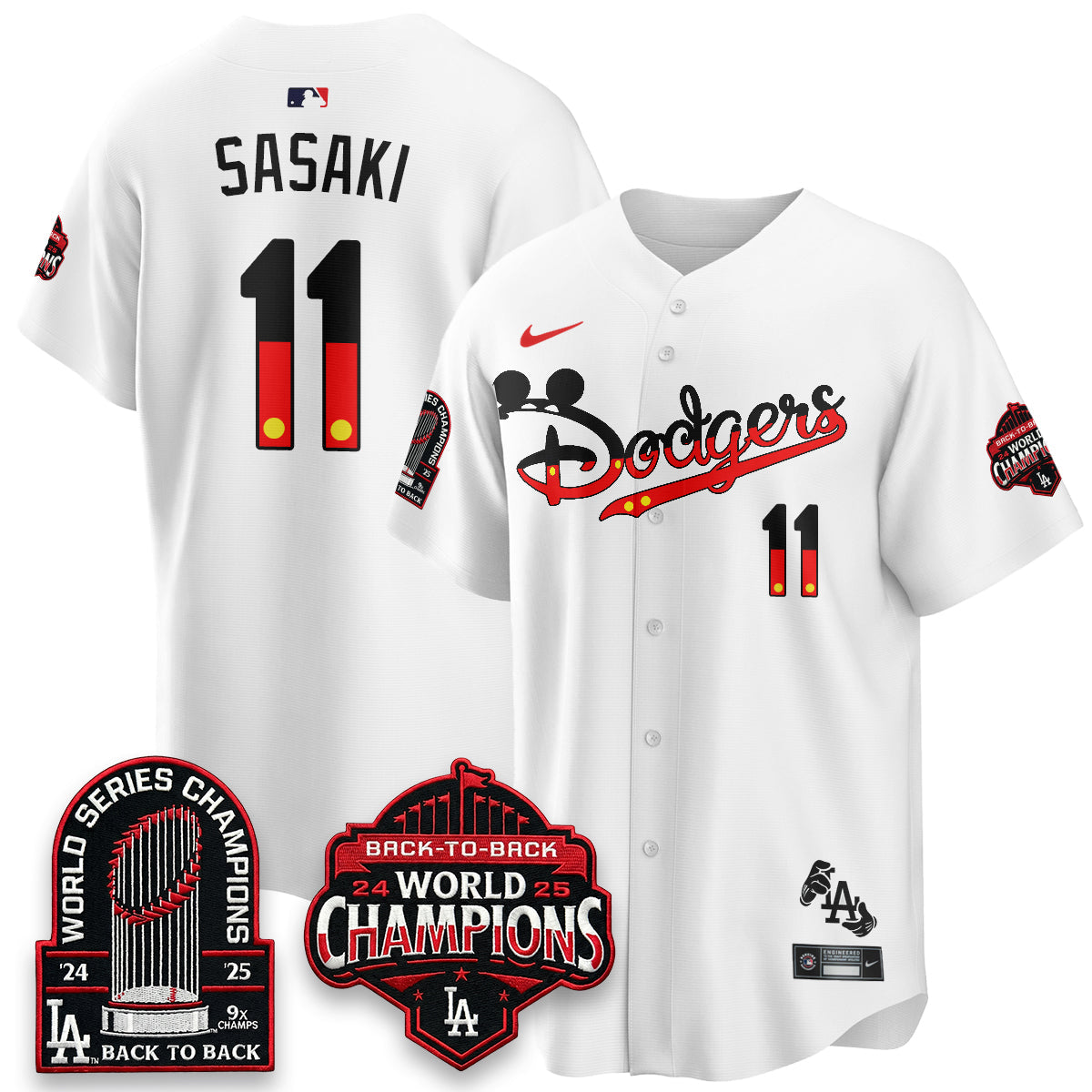 LAD x Mouse Vapor Limited Jersey- Stitched