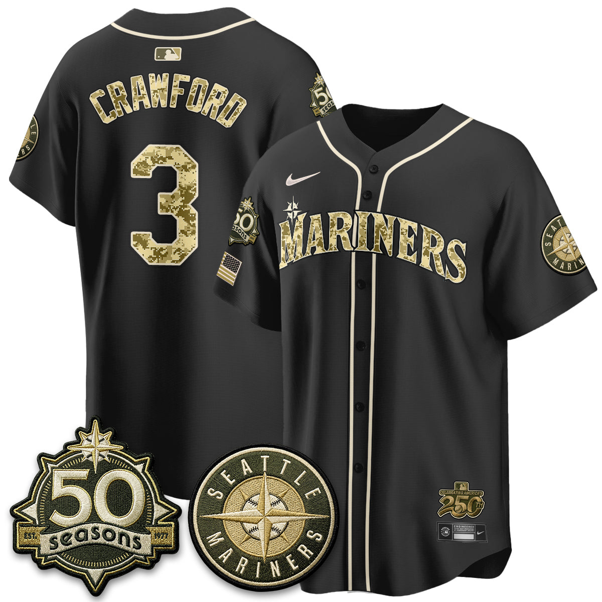 SEA 2026 Armed Forces Day Jersey V3 - All Stitched