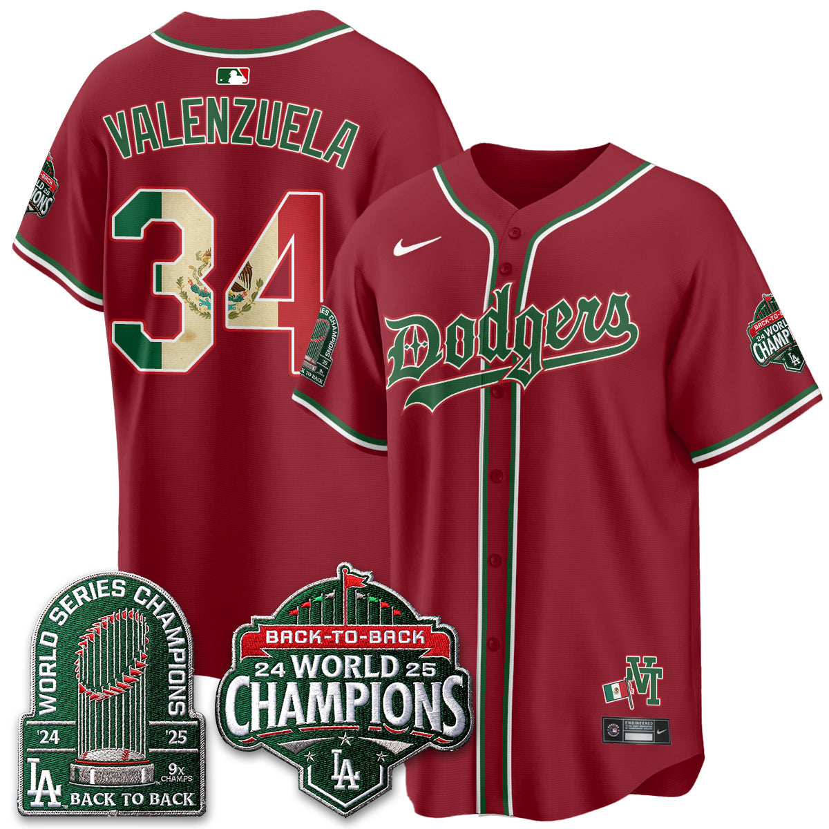LAD x Mexico Style Vapor Jersey - Stitched