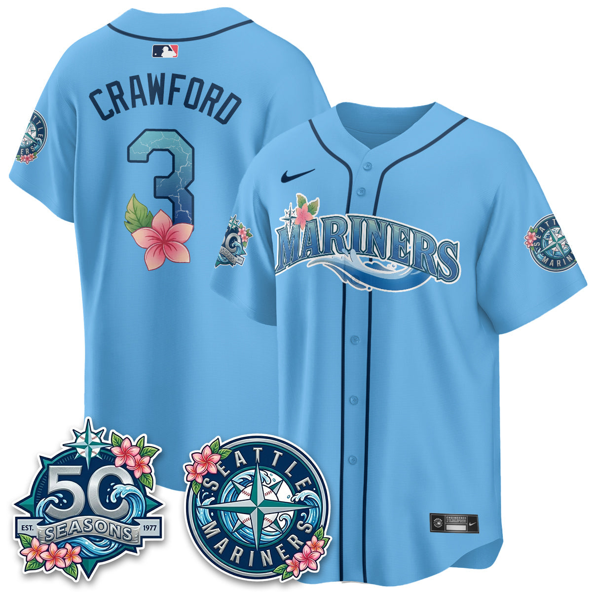 SEA "Aloha Spirit" Vapor Limited Jersey - Printed