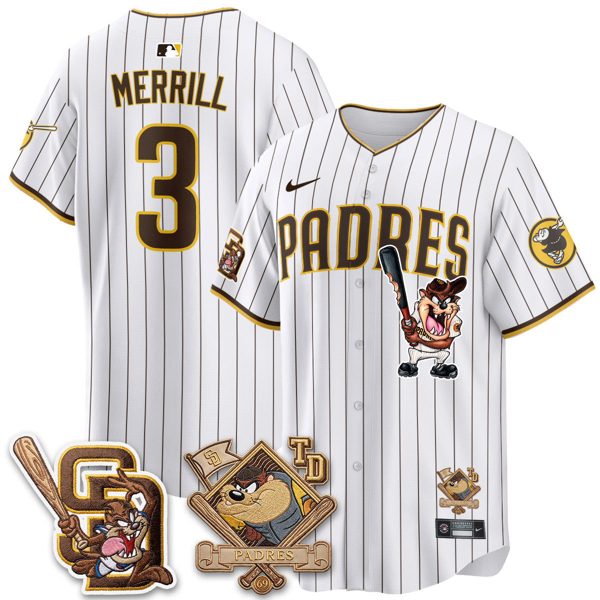 SD x Cat 2026 Vapor Limited Jersey - Stitched