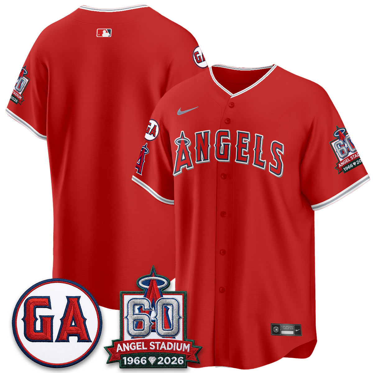 LAA 60th Anniversary Vapor Jersey - All Stitched V3
