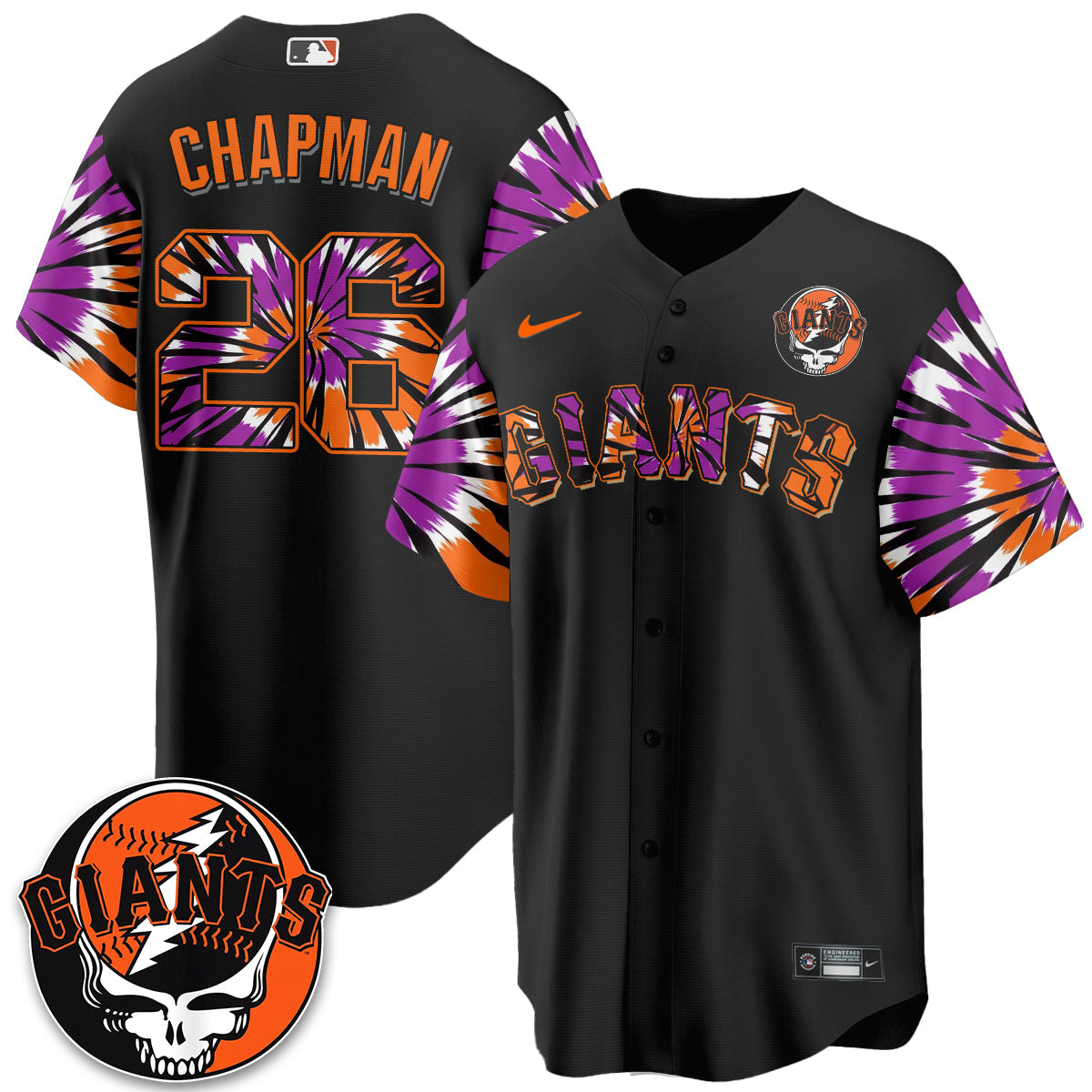 SF x Grateful Dead Vapor Jersey V2 - Stitched