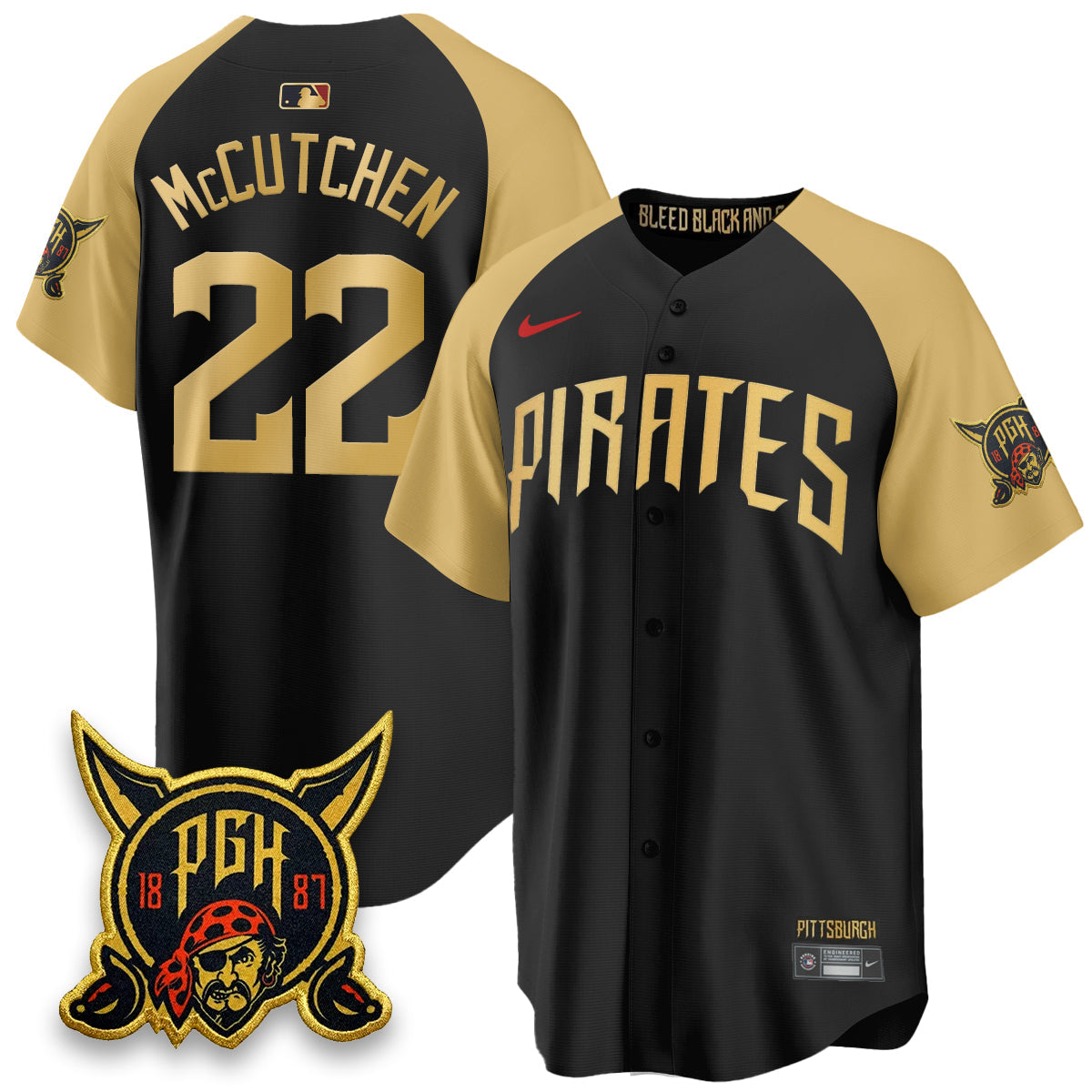 PIT 2026 City Connect Vapor Limited Jersey - All Stitched