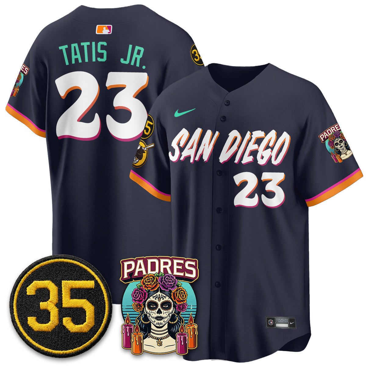 SD 2026 City Connect - Remembering Randy Jones Vapor Limited Jersey - All Stitched