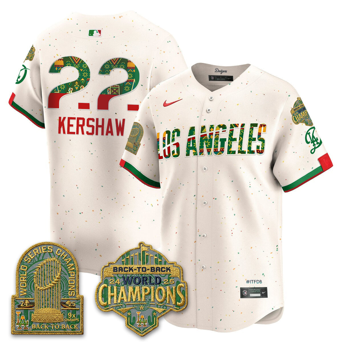 LAD x Mexican Heritage “Let’s Fiesta!” 2026 Limited Vapor Jersey - All Stitched