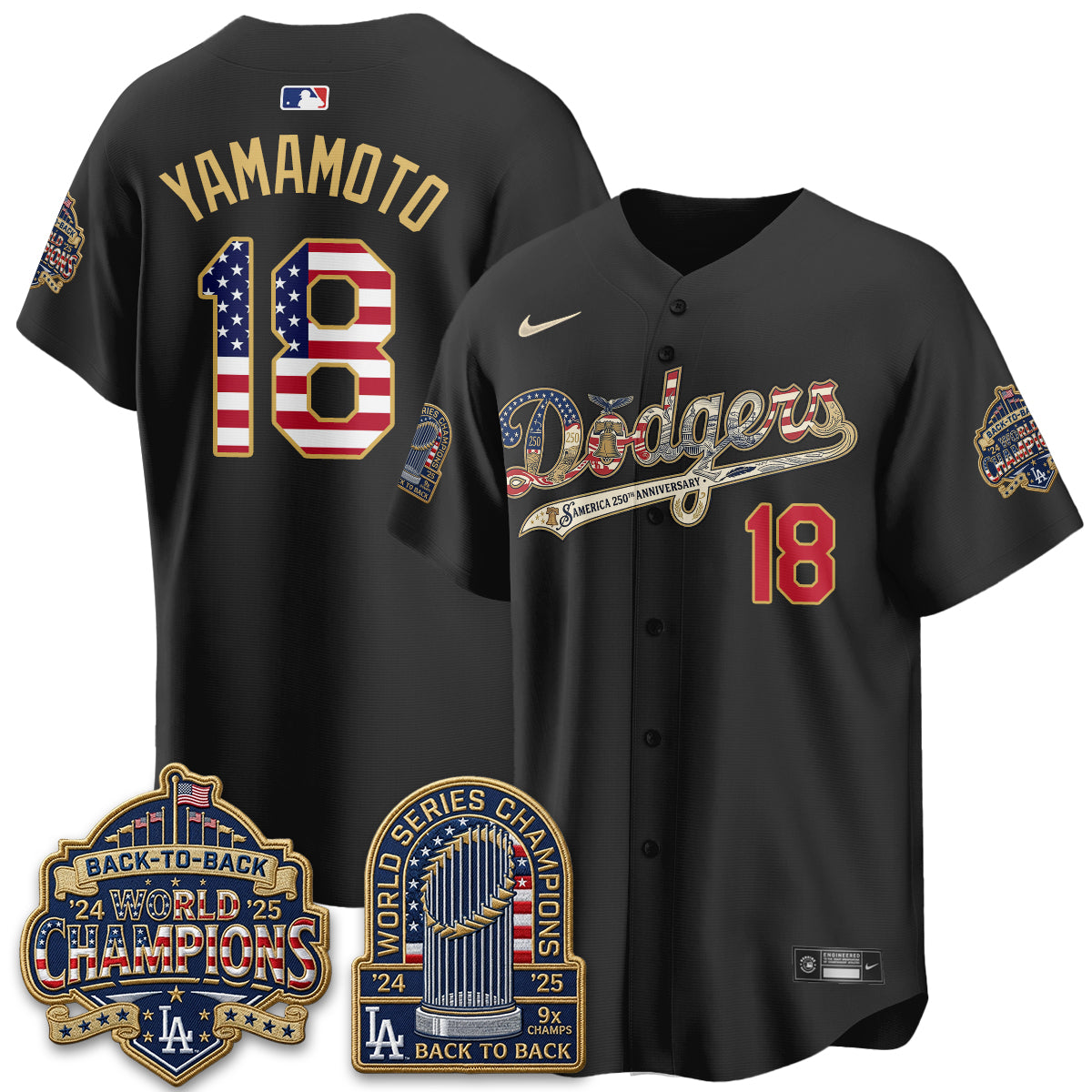 LAD America 250th Anniversary Limited Jersey - Stitched