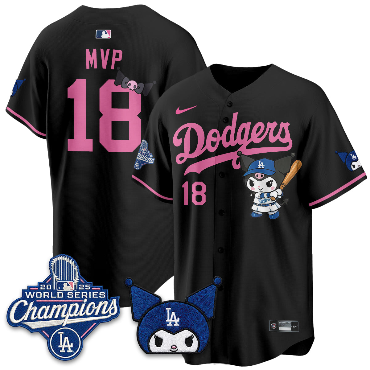 LAD Kuromi Edition Vapor Jersey - Stitched