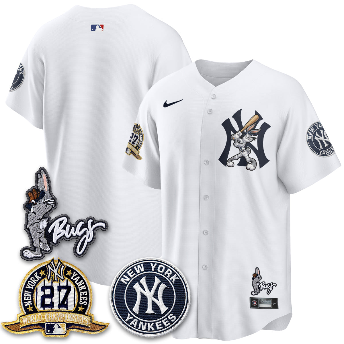 NYY Bunny Vapor Limited Jersey - Stitched
