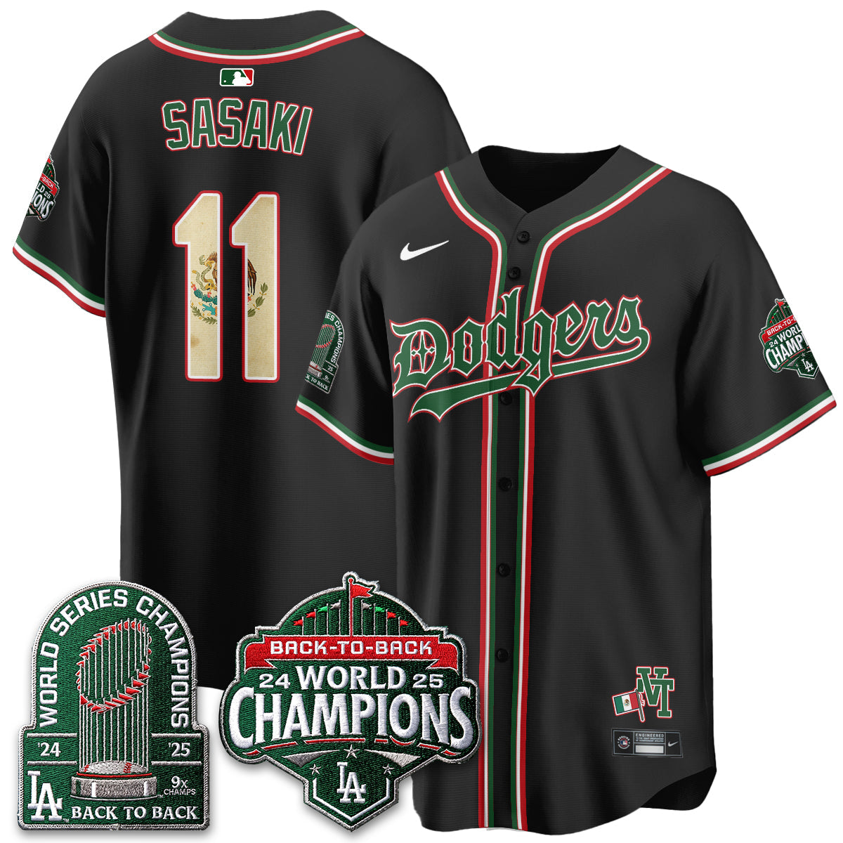 LAD x Mexico Style Vapor Jersey - Stitched