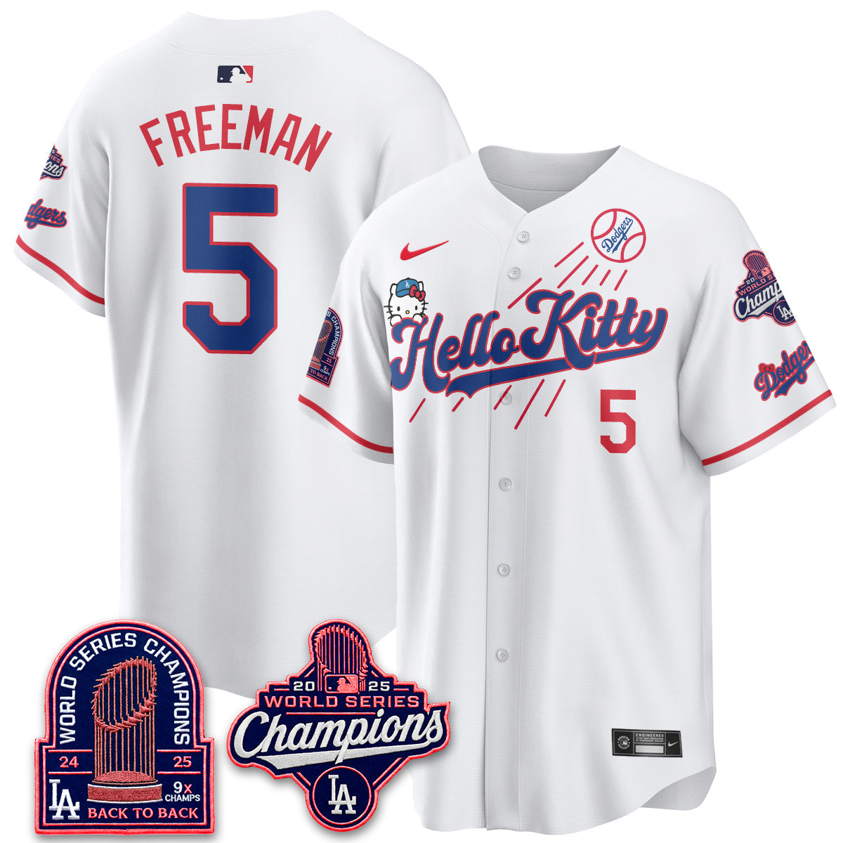 LAD x Hello Kitty Night 2026 Vapor Jersey - All Stitched - V3