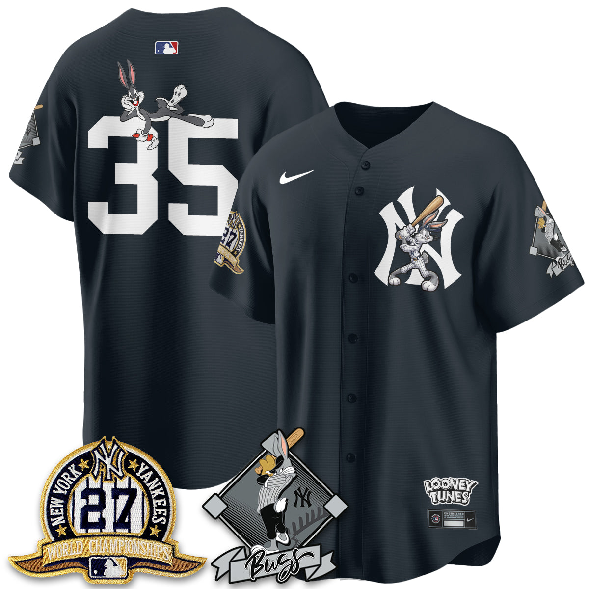 NYY Bunny Vapor Limited Jersey V2- Stitched