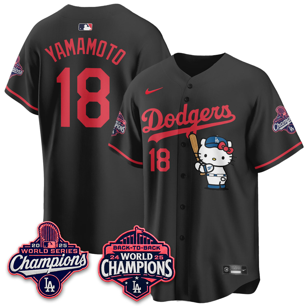 LAD x Meow KT Night 2026 Royal Edition Jersey - Stitched