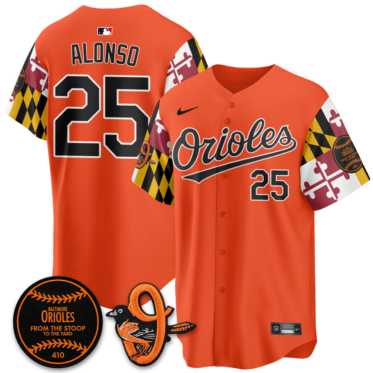 BAL 2026 x Maryland State Flag Vapor Jersey - All Stitched V2