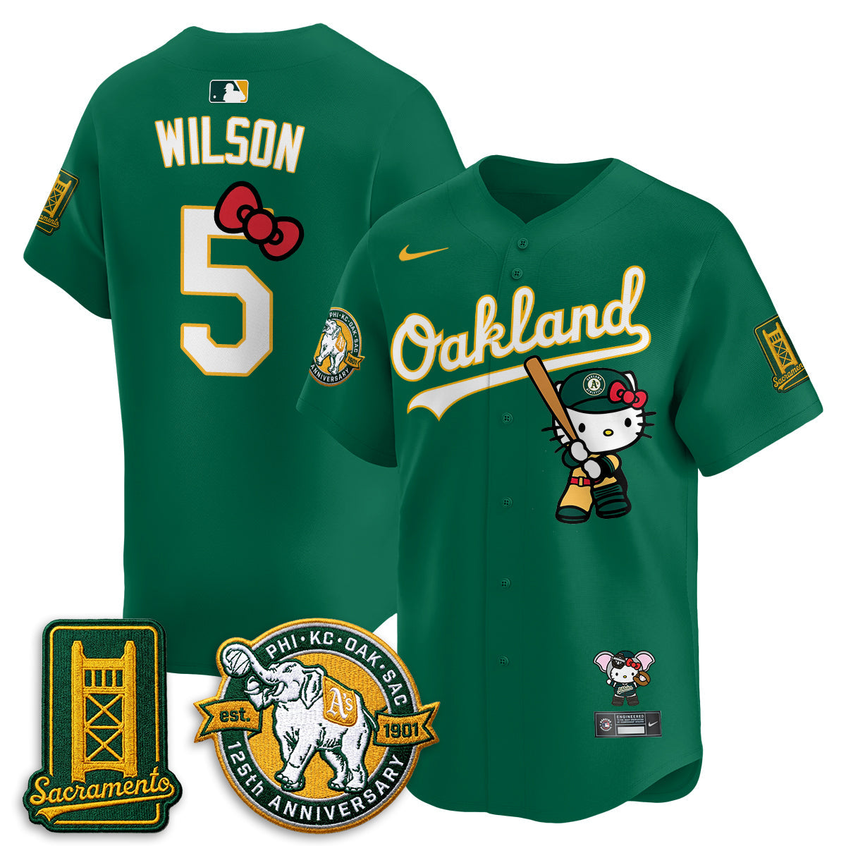 OAK x Meow KT 2026 Vapor Limited Jersey - Stitched